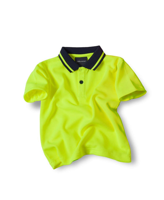 JB's INFANT NON CUFF TRAD POLO LIME - 00