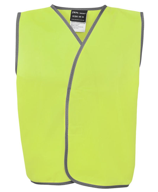 JB's HV KIDS SAFETY VEST LIME - 0-02