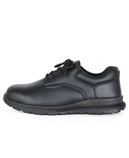 JB's MICROFIBRE LACE UP STEELTOE SHOE BLACK - 03