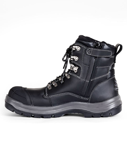 JB's ROADTRAIN ZIP SAFETY BOOT BLACK -03