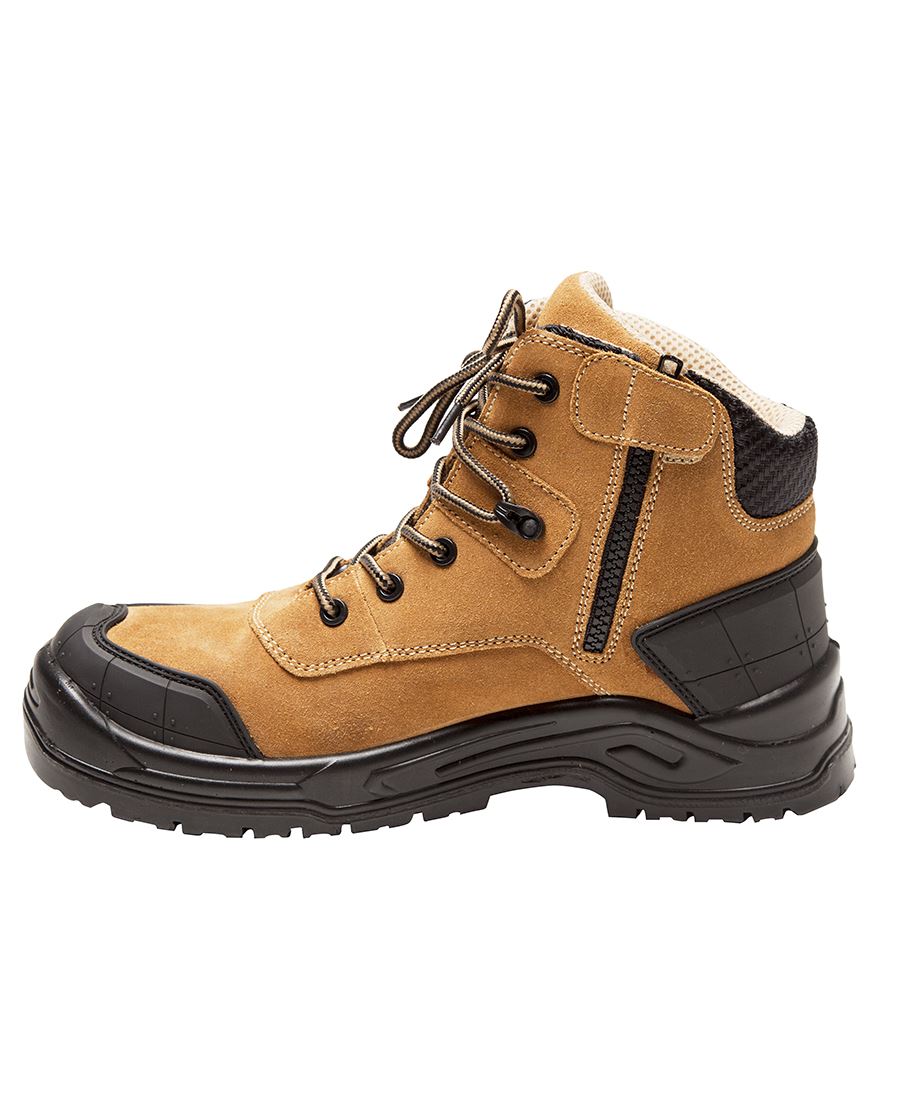 JBs Wear JB's CYBORG ZIP SAFETY BOOT BLACK-03 9G5