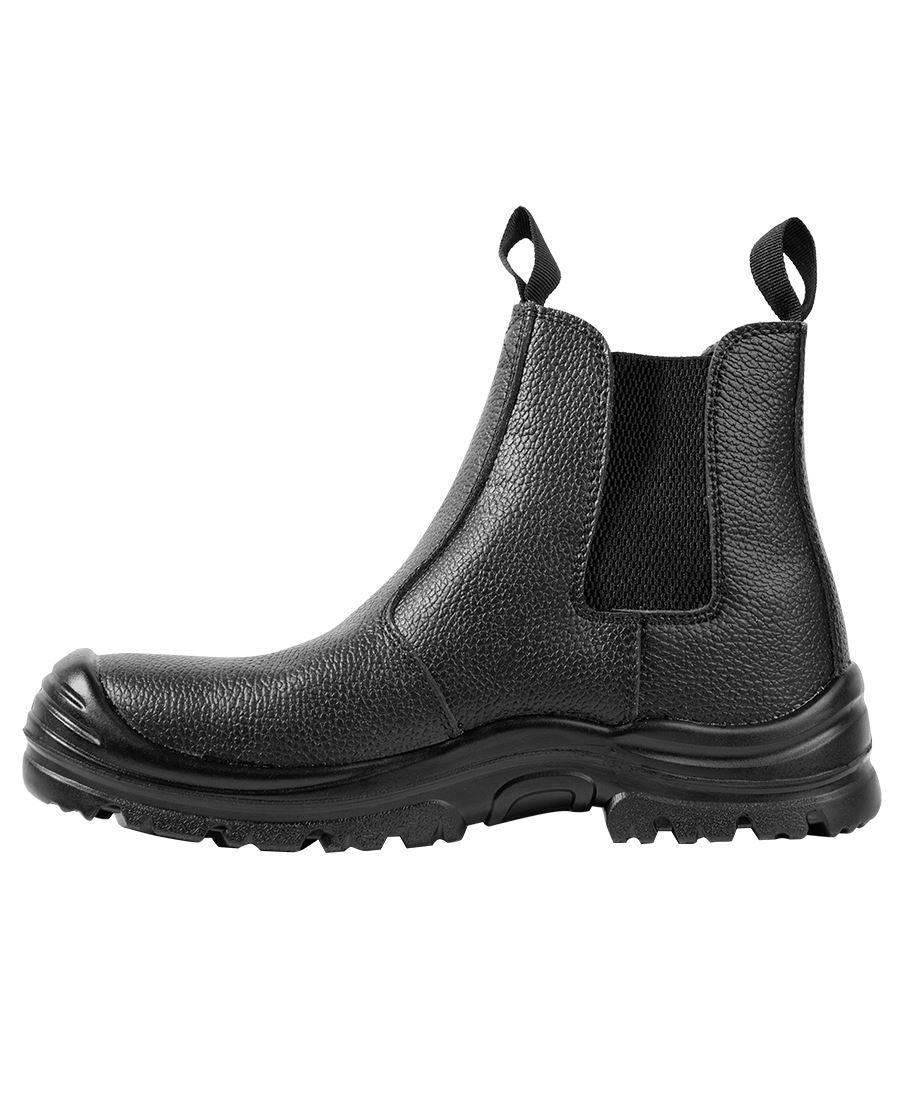 JB's ROCK FACE ELASTIC SIDED BOOT BLACK-04