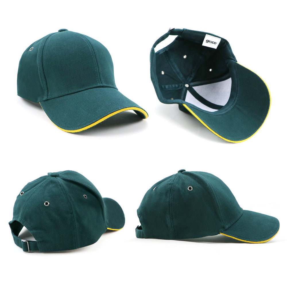 Grace Collection AH024 HBC Sandwich Peak Cap