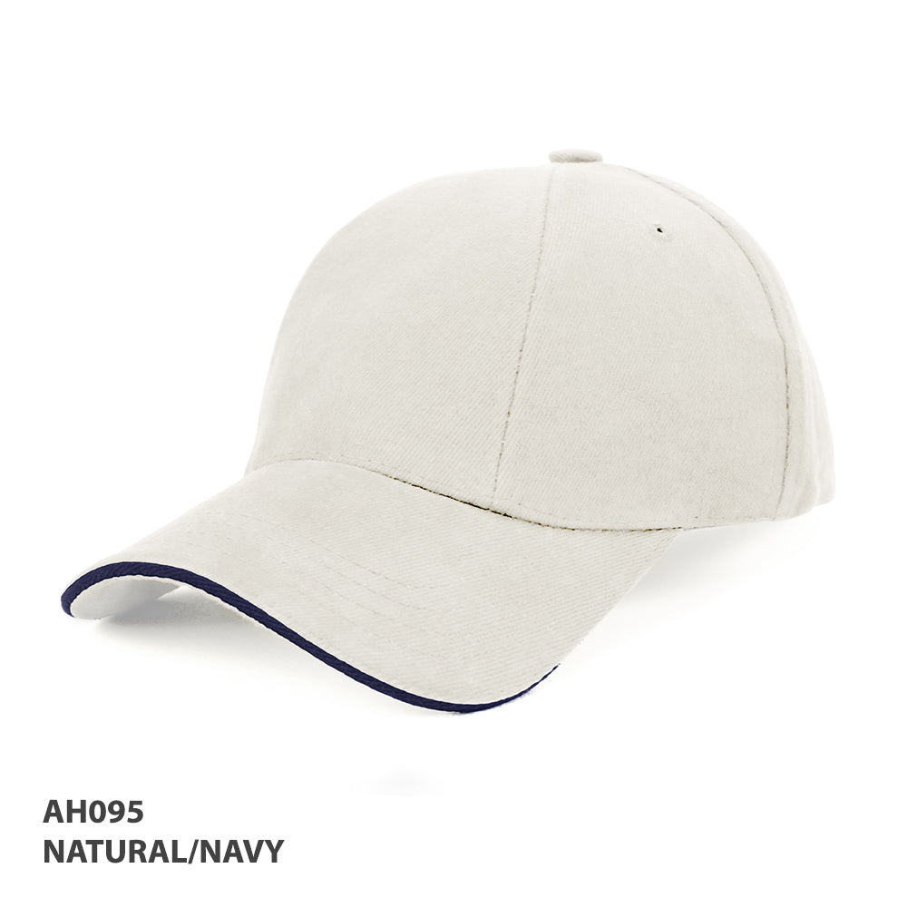 Grace Collection AH095 Rotated Panel Sandwich Cap