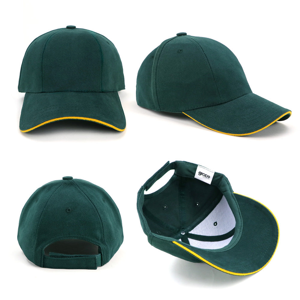 Grace Collection AH095 Rotated Panel Sandwich Cap