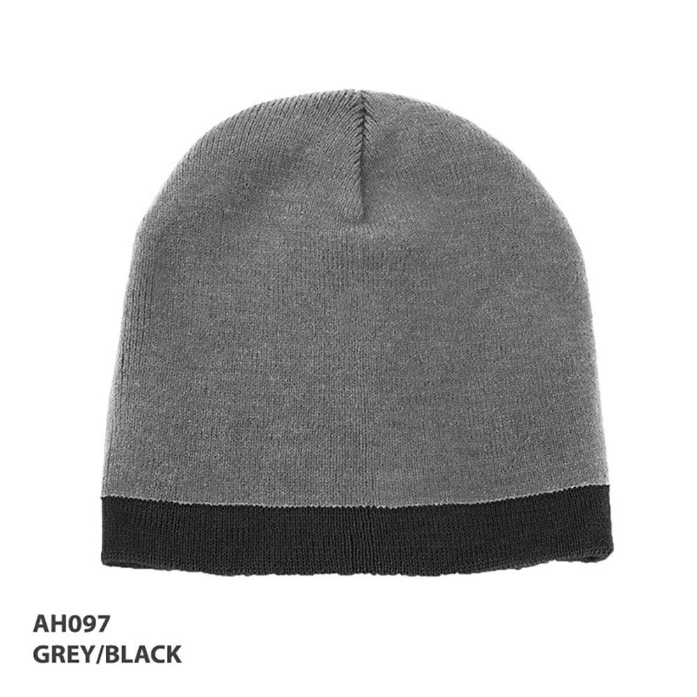 Grace Collection AH097 Acrylic Two Tone Beanie