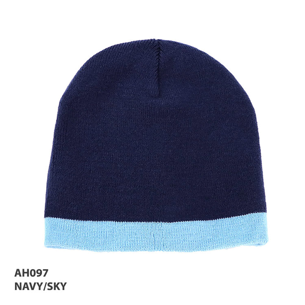 Grace Collection AH097 Acrylic Two Tone Beanie
