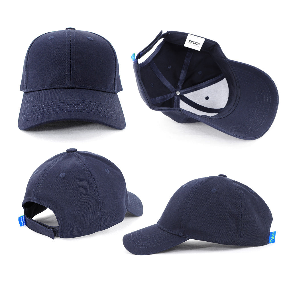 Grace Collection AH125 PET/Cotton Cap