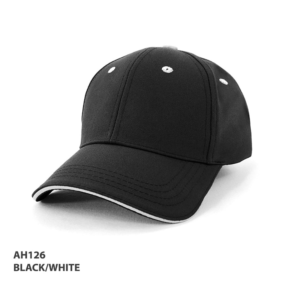 Grace Collection AH126 PET/Cotton Sandwich Cap