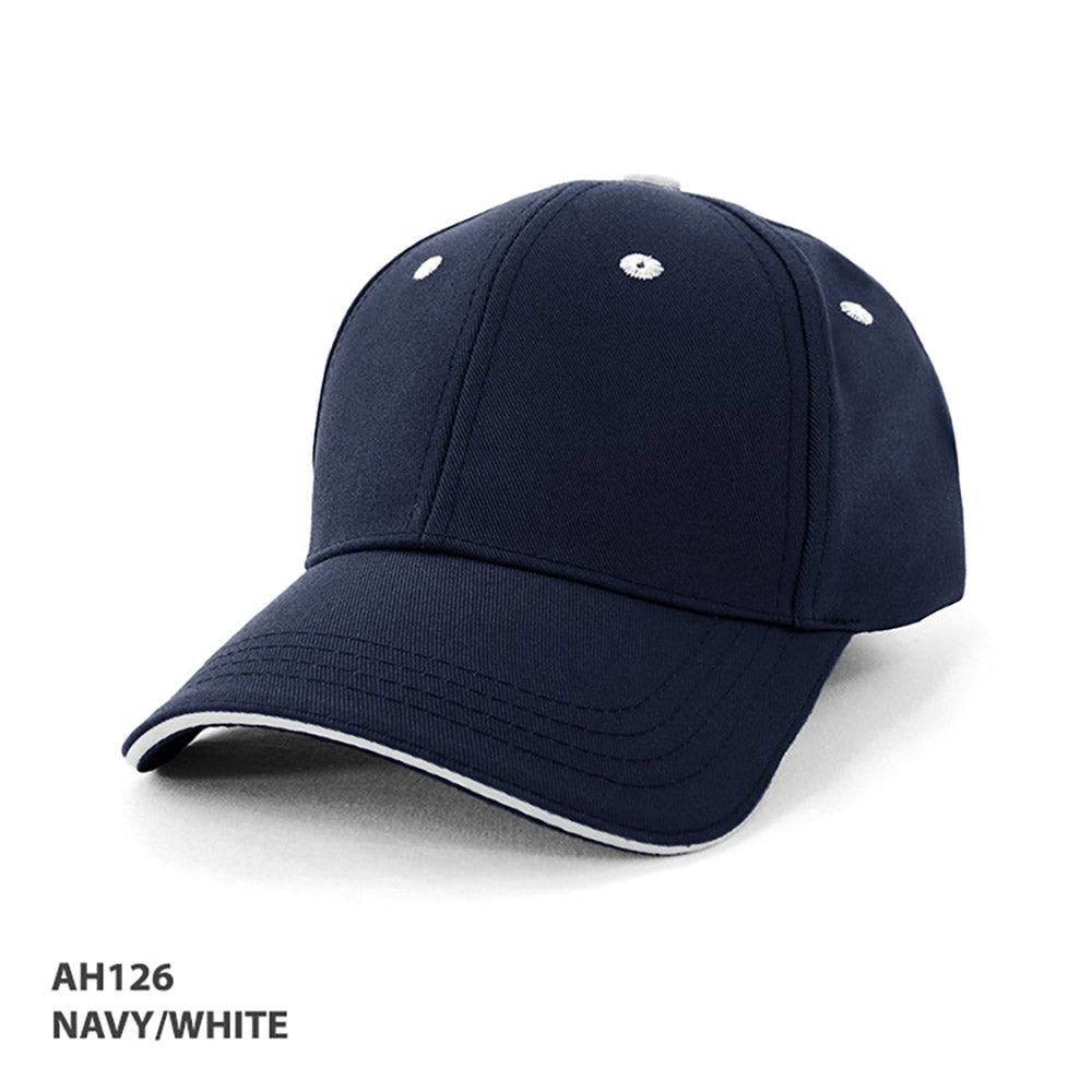 Grace Collection AH126 PET/Cotton Sandwich Cap