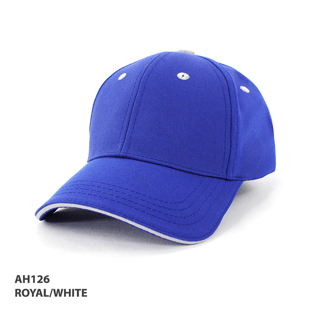 Grace Collection AH126 PET/Cotton Sandwich Cap