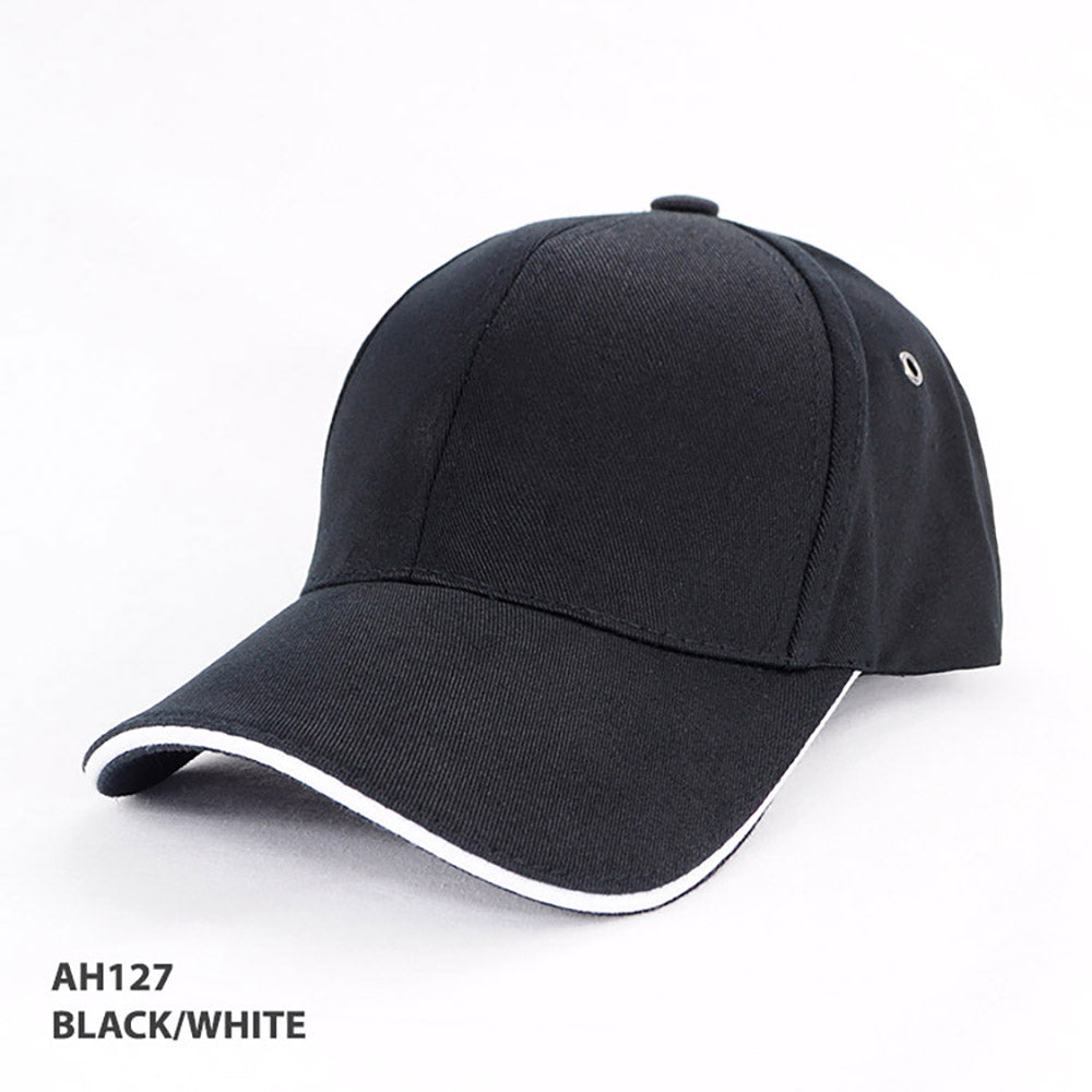 Grace Collection AH127 Organic Cotton Sandwich Cap