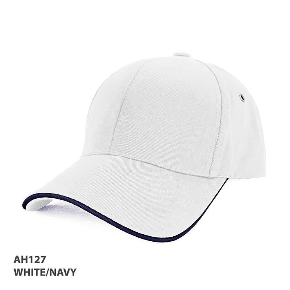 Grace Collection AH127 Organic Cotton Sandwich Cap