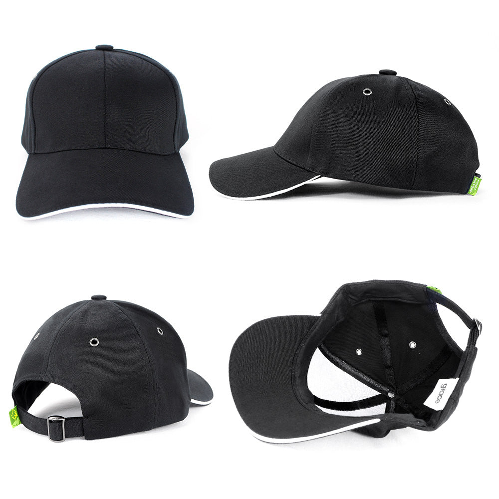 Grace Collection AH127 Organic Cotton Sandwich Cap
