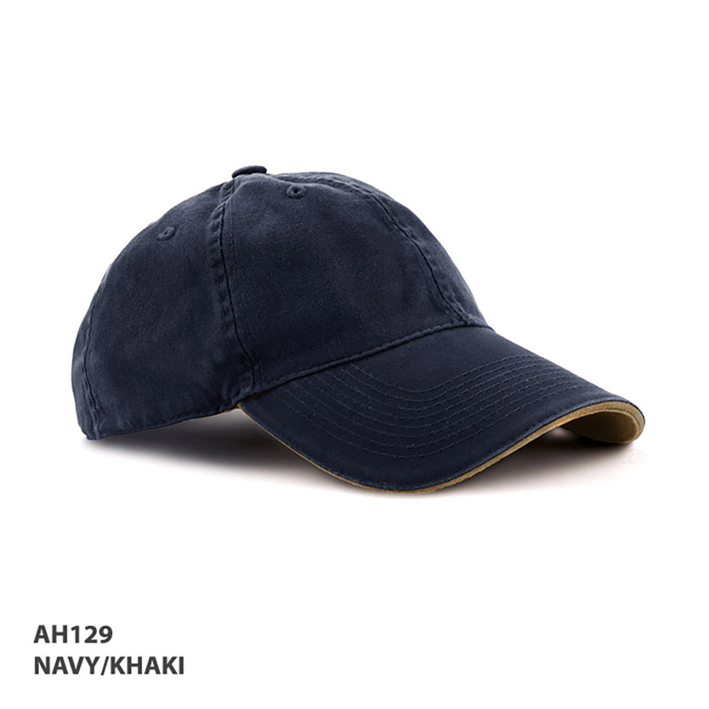 Grace Collection AH129 Enzyme Washed Cap Sandwich