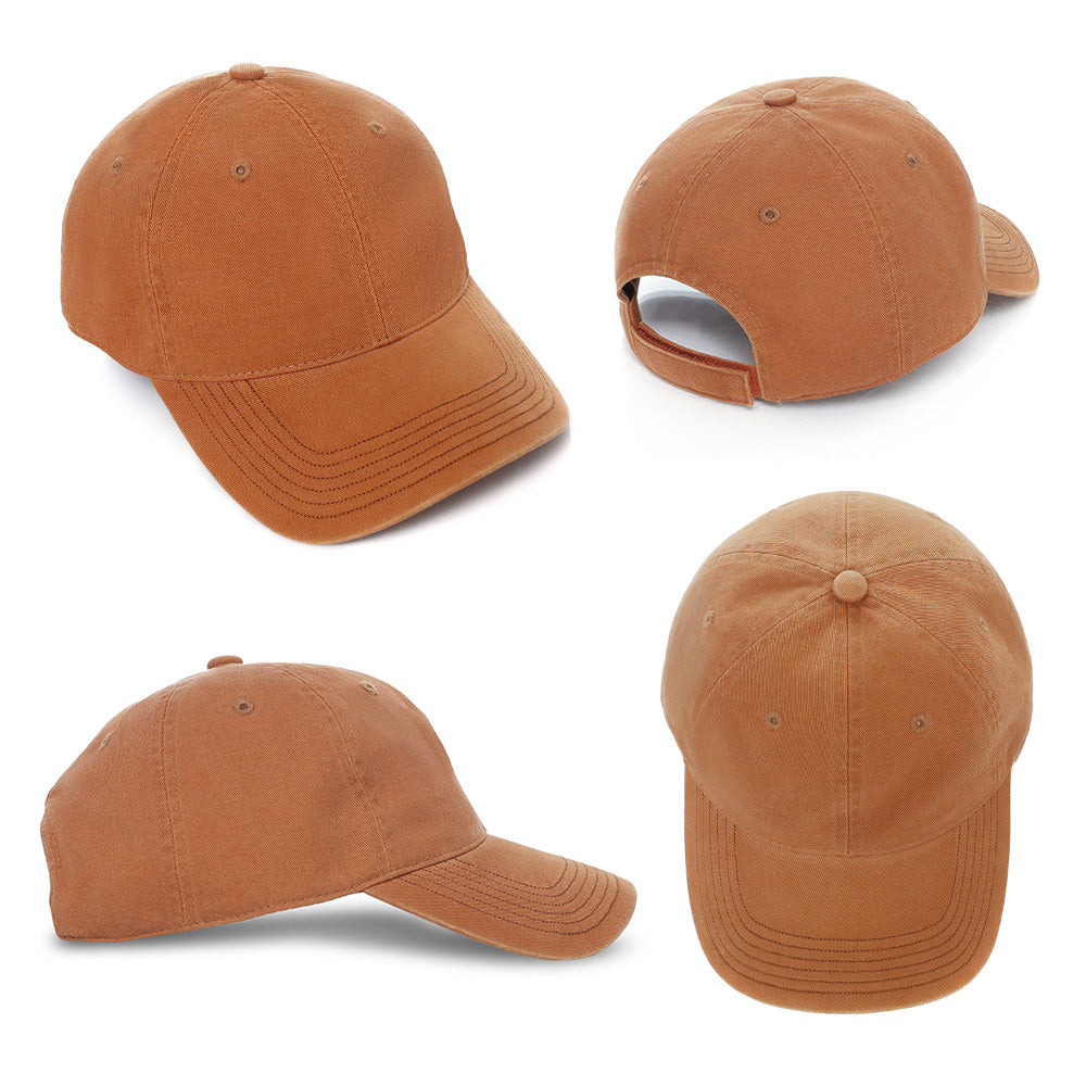 Grace Collection AH130 Enzyme Washed Cap
