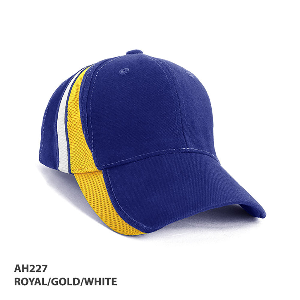 Grace Collection AH227 HBC Mesh Contrast Sides Cap