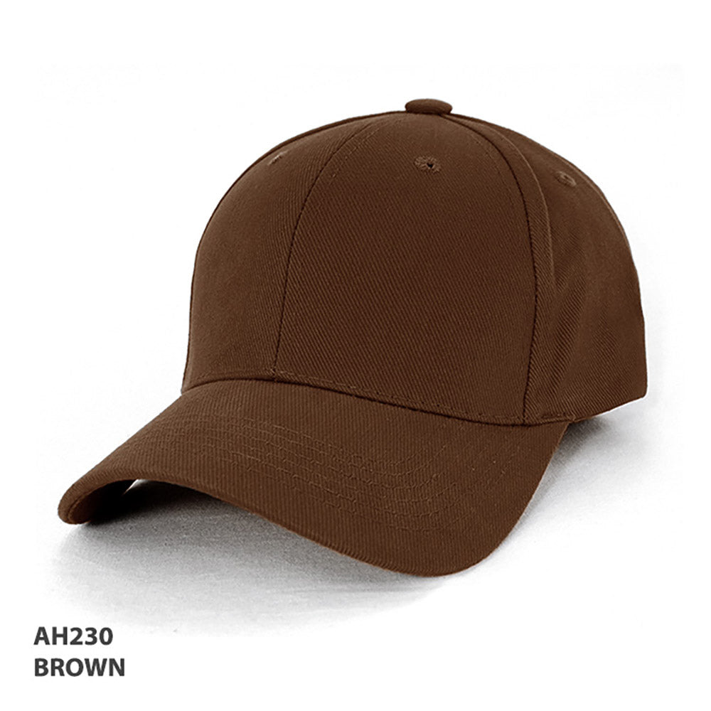Grace Collection AH230 Heavy Brushed Cotton Cap