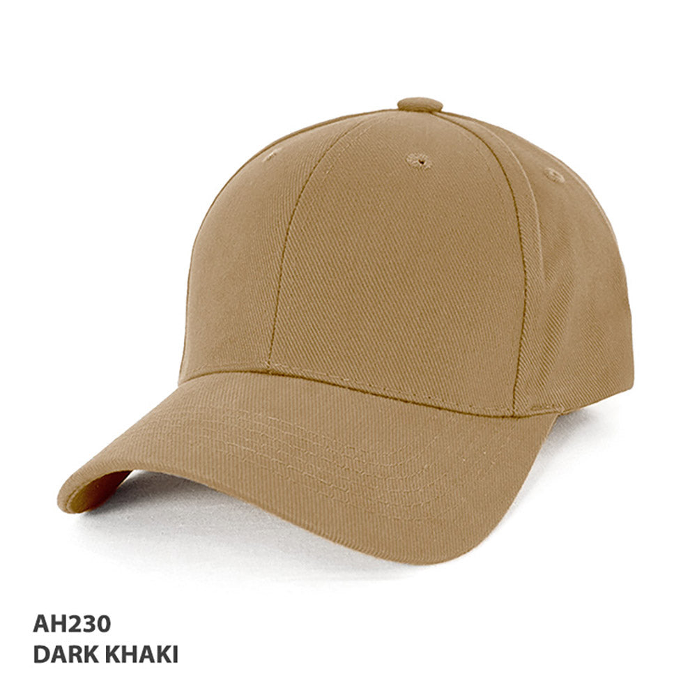 Grace Collection AH230 Heavy Brushed Cotton Cap