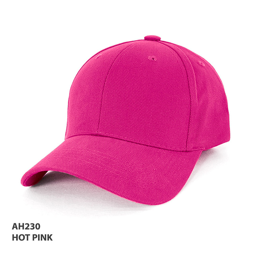 Grace Collection AH230 Heavy Brushed Cotton Cap
