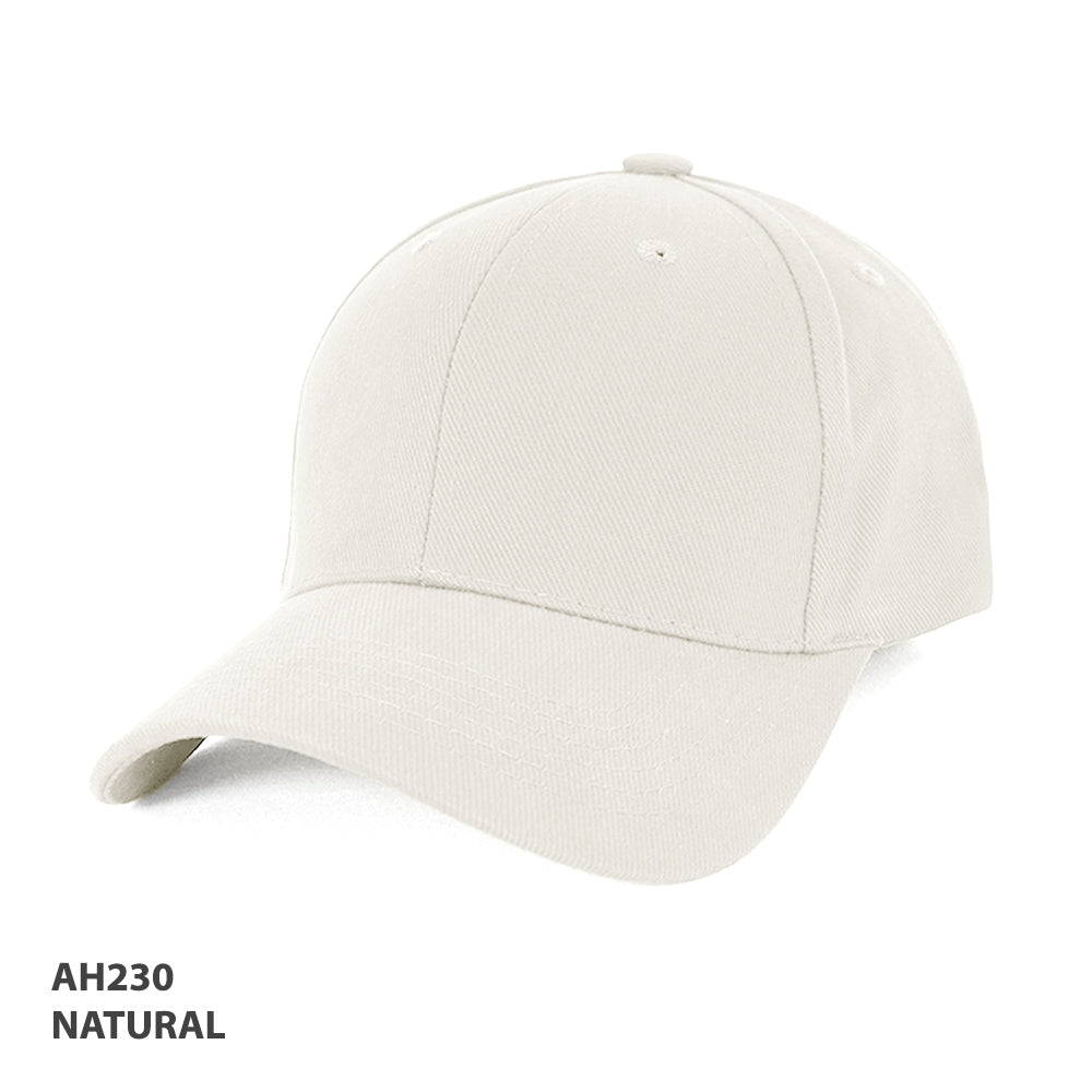 Grace Collection AH230 Heavy Brushed Cotton Cap