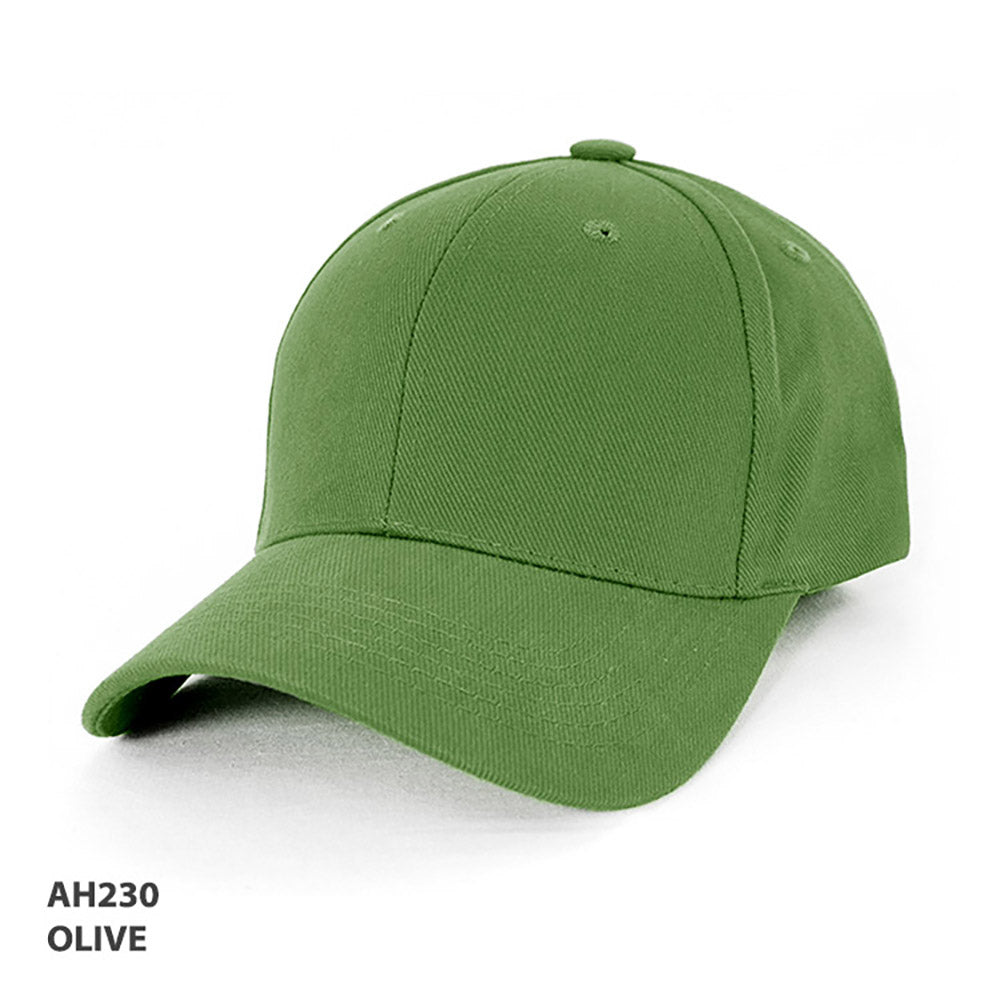 Grace Collection AH230 Heavy Brushed Cotton Cap