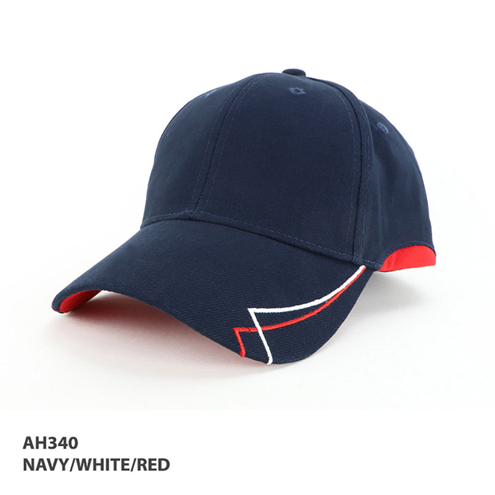 Grace Collection AH340 Cct HBC Struct 6 Panel Cap