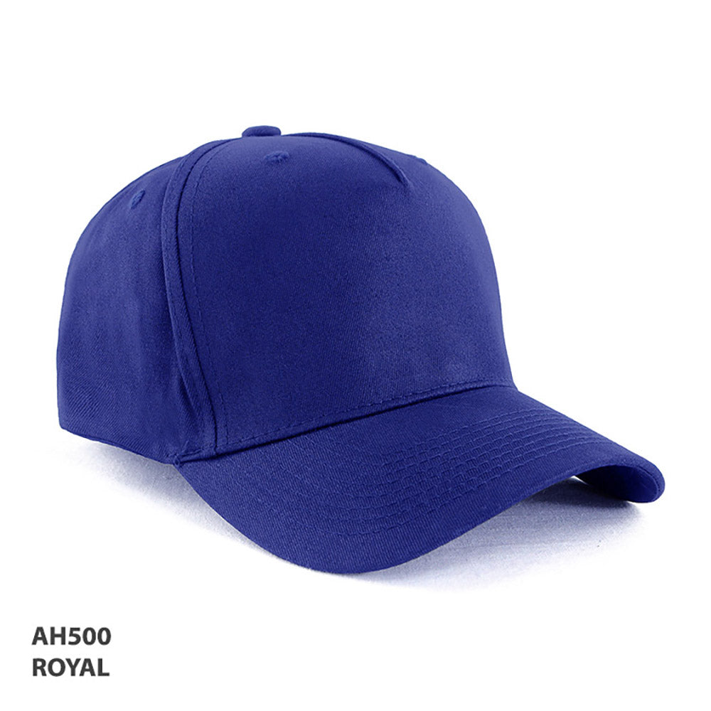 Grace Collection AH500 100% cotton - 5 Panel Cap