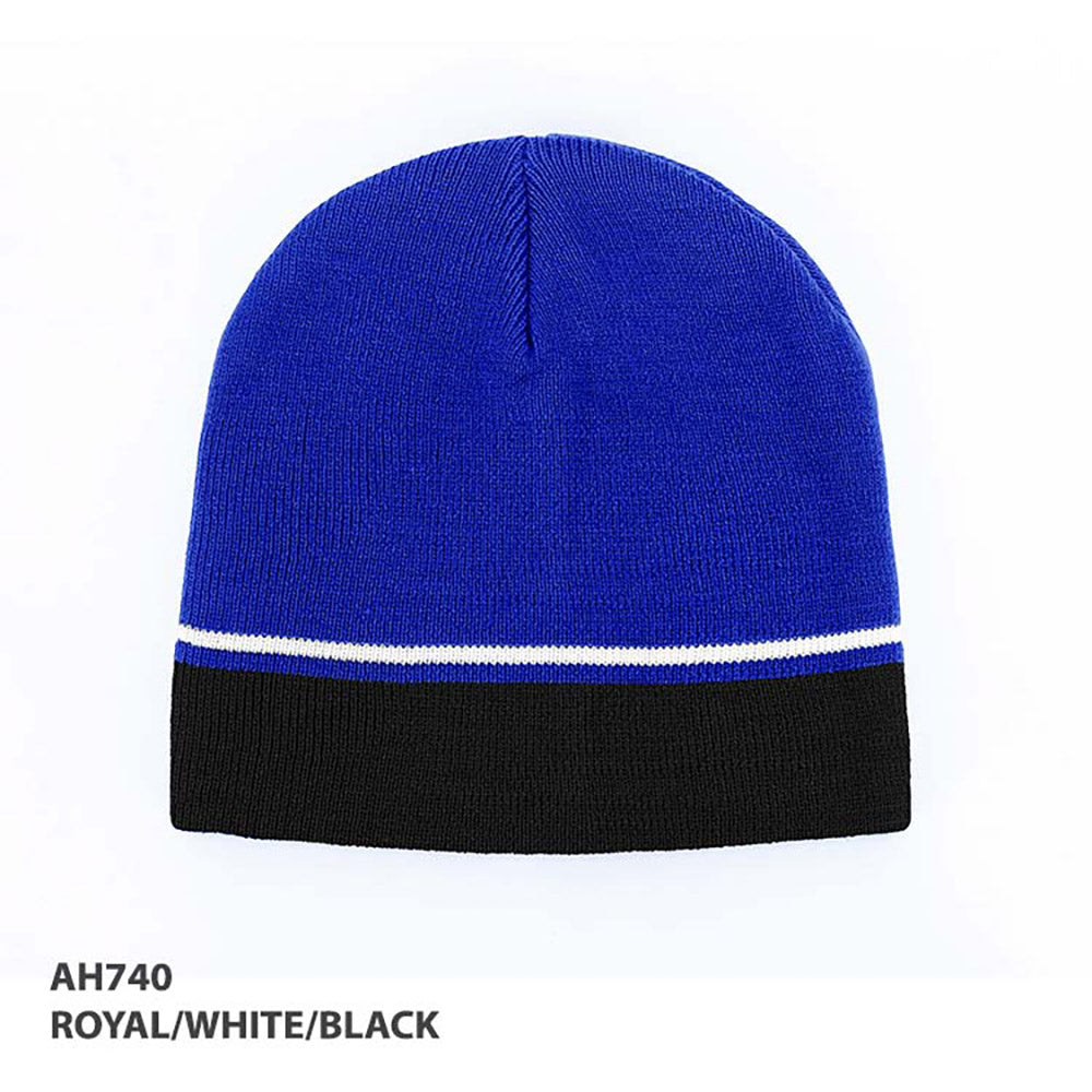 Grace Collection AH740 Acrylic Beanie Two Tone Beanie