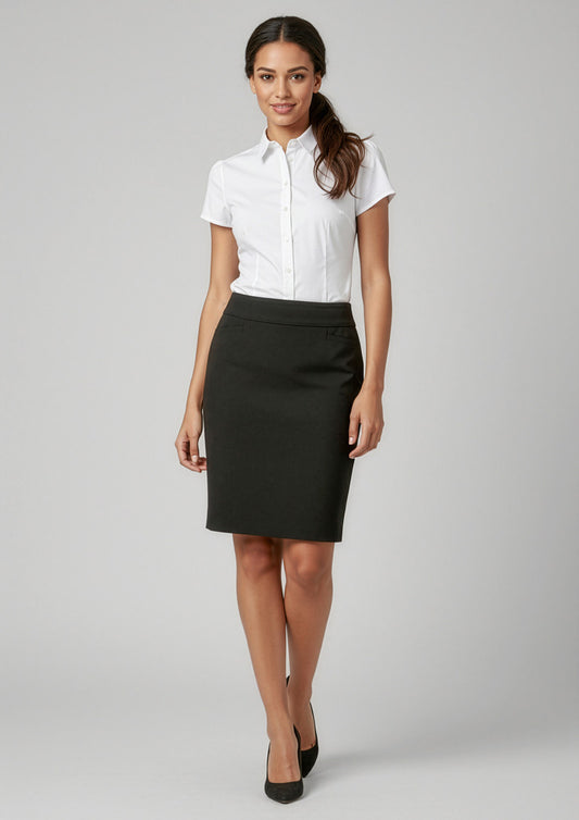 Womens Classic Knee Length Skirt