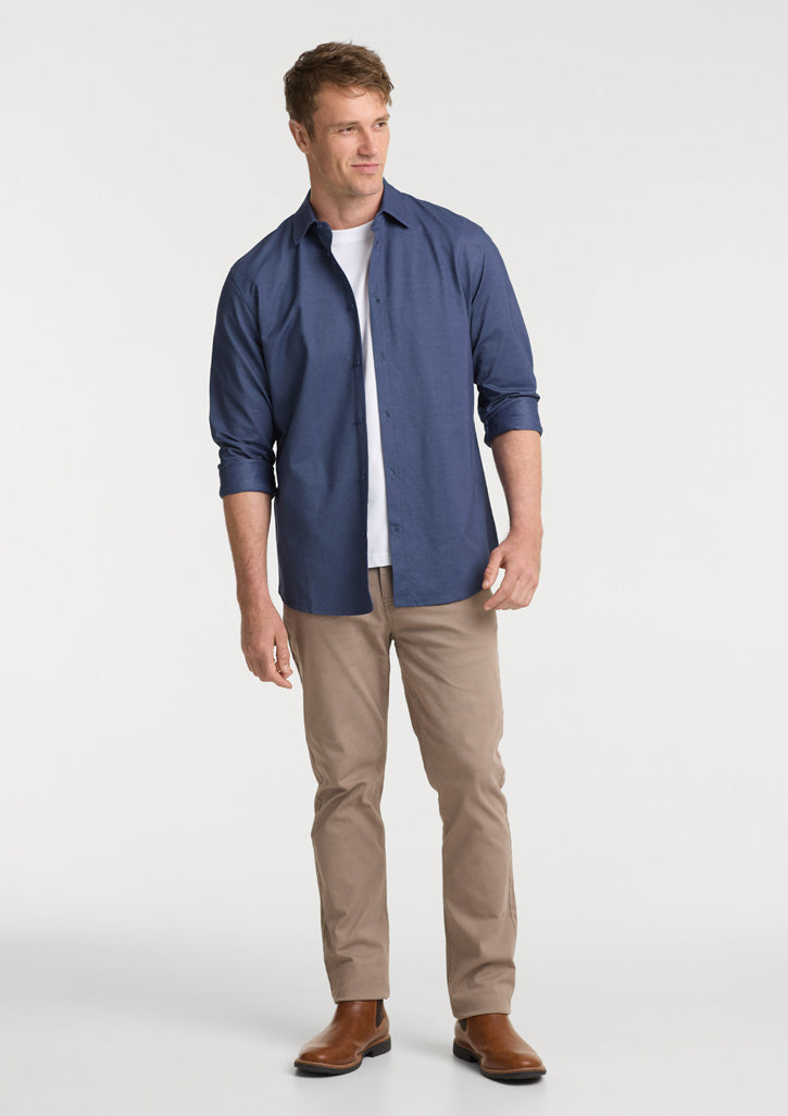 Biz Collection Mens Venture Long Sleeve Shirt BS2619ML