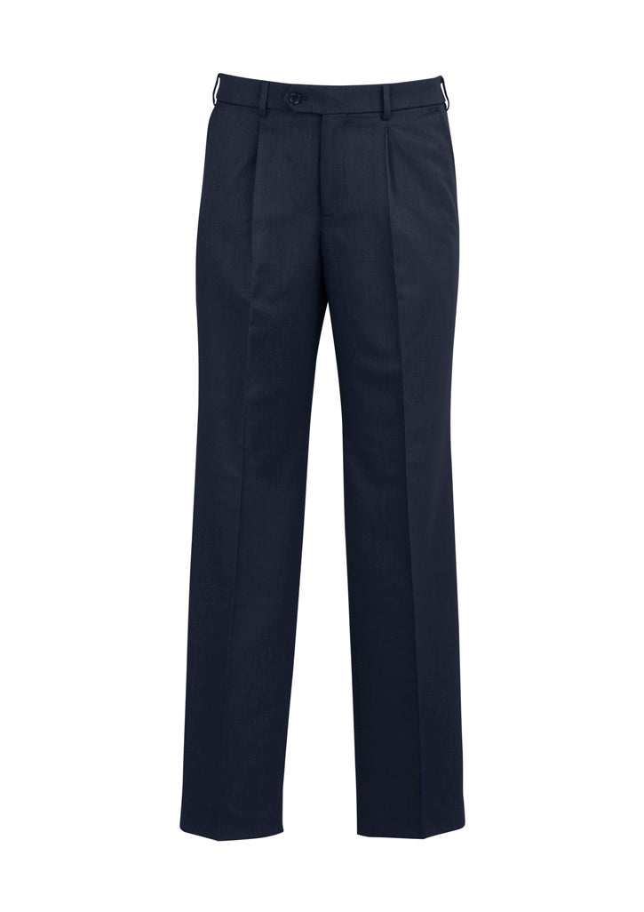 Biz Collection Mens Classic Pleat Pant BS29110