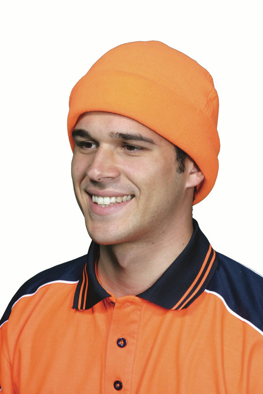 DNC Workwear HiVis micro fleece beanie H025