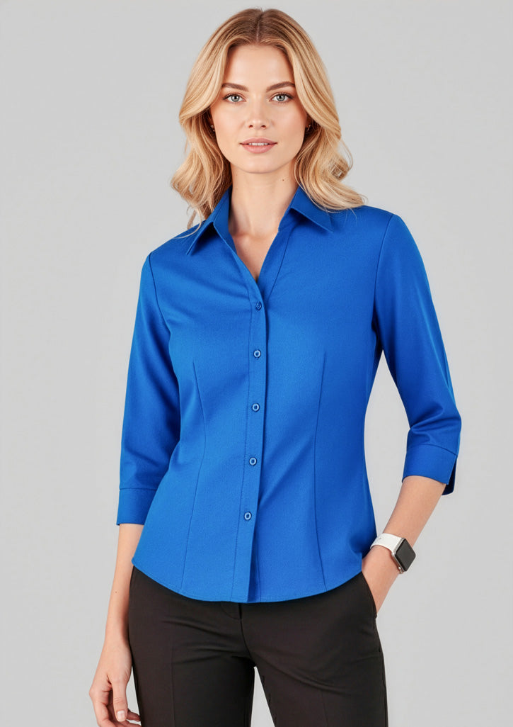 Biz Collection Womens Oasis 3/4 Sleeve Shirt LB3600