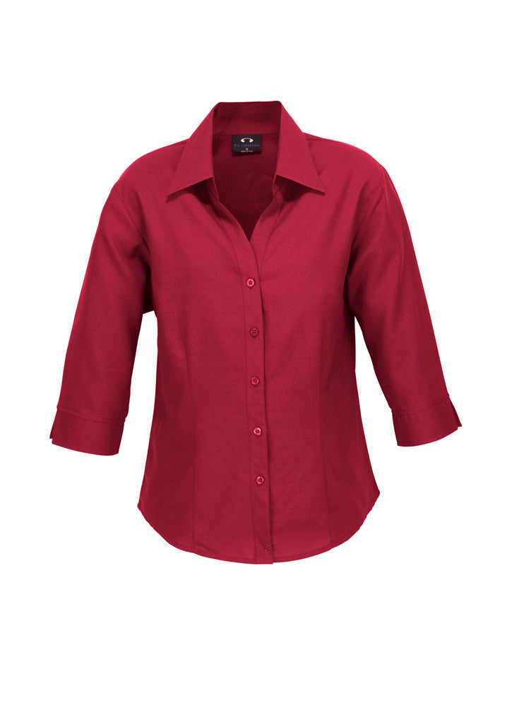 Biz Collection Womens Oasis 3/4 Sleeve Shirt LB3600