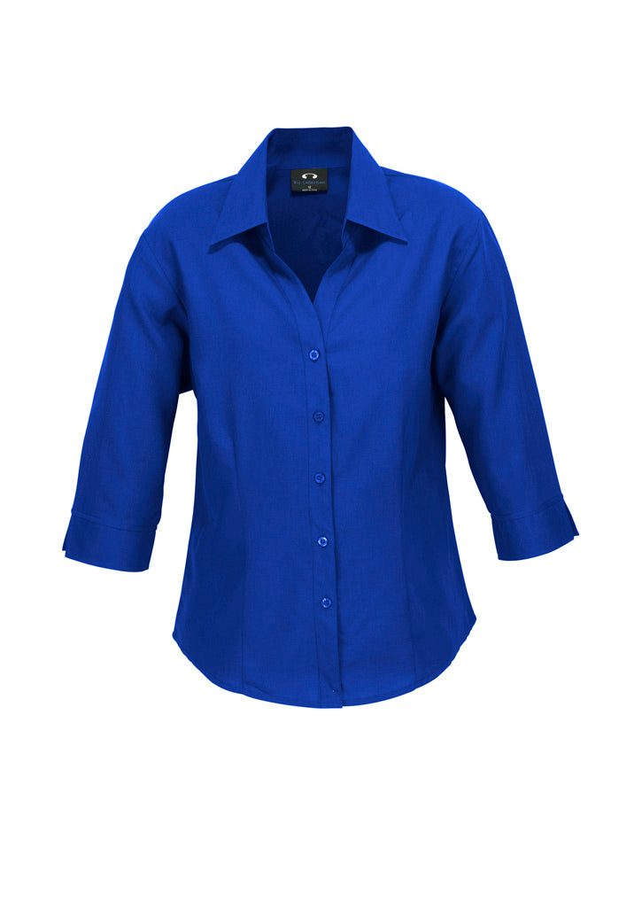 Biz Collection Womens Oasis 3/4 Sleeve Shirt LB3600