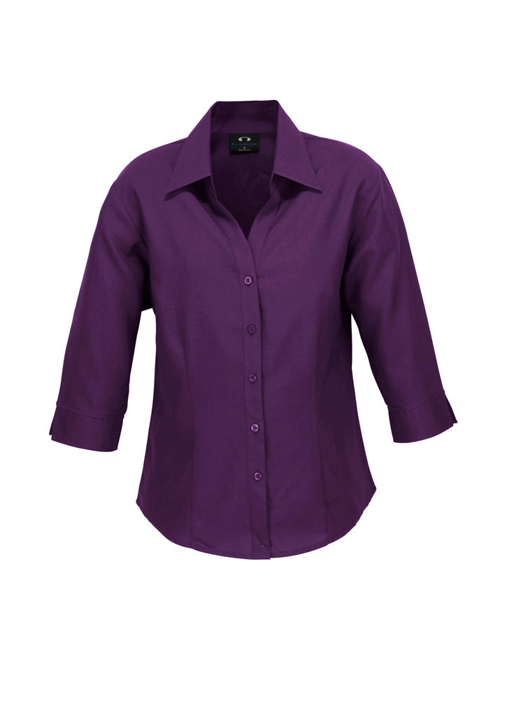 Biz Collection Womens Oasis 3/4 Sleeve Shirt LB3600