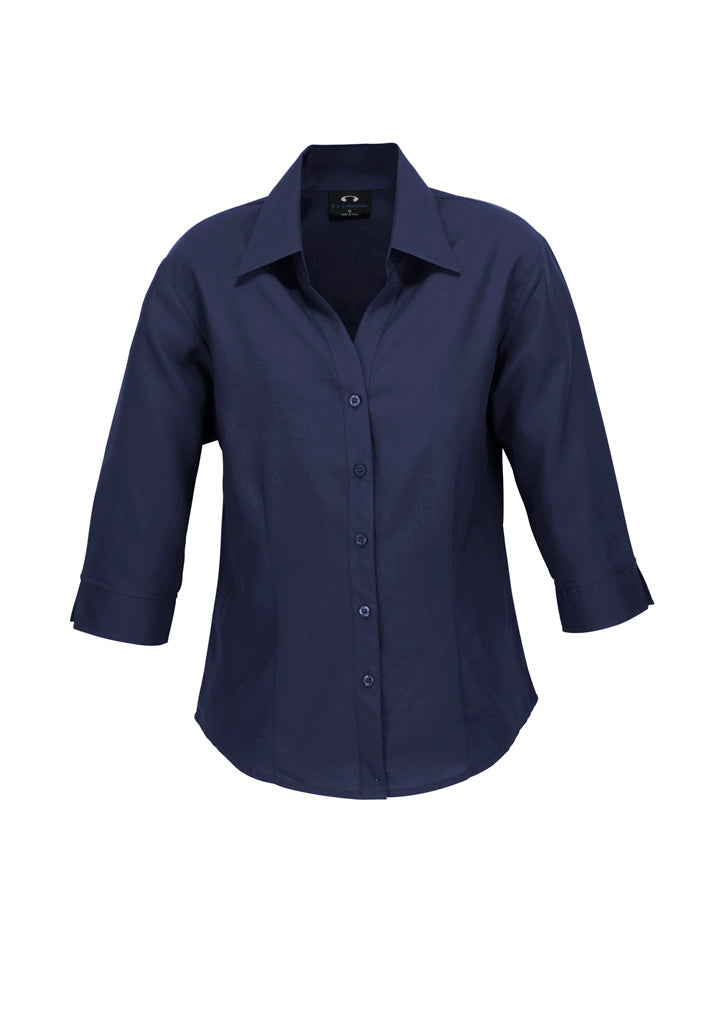 Biz Collection Womens Oasis 3/4 Sleeve Shirt LB3600