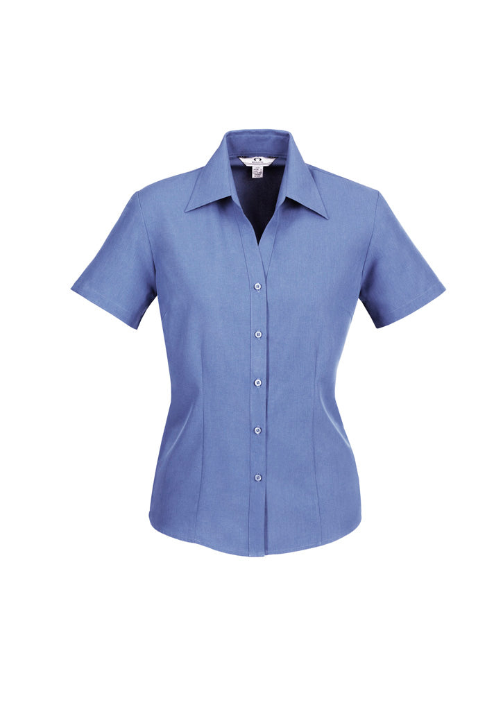 Biz Collection Womens Oasis Short Sleeve Shirt LB3601