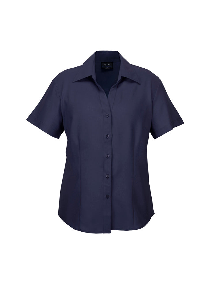 Biz Collection Womens Oasis Short Sleeve Shirt LB3601