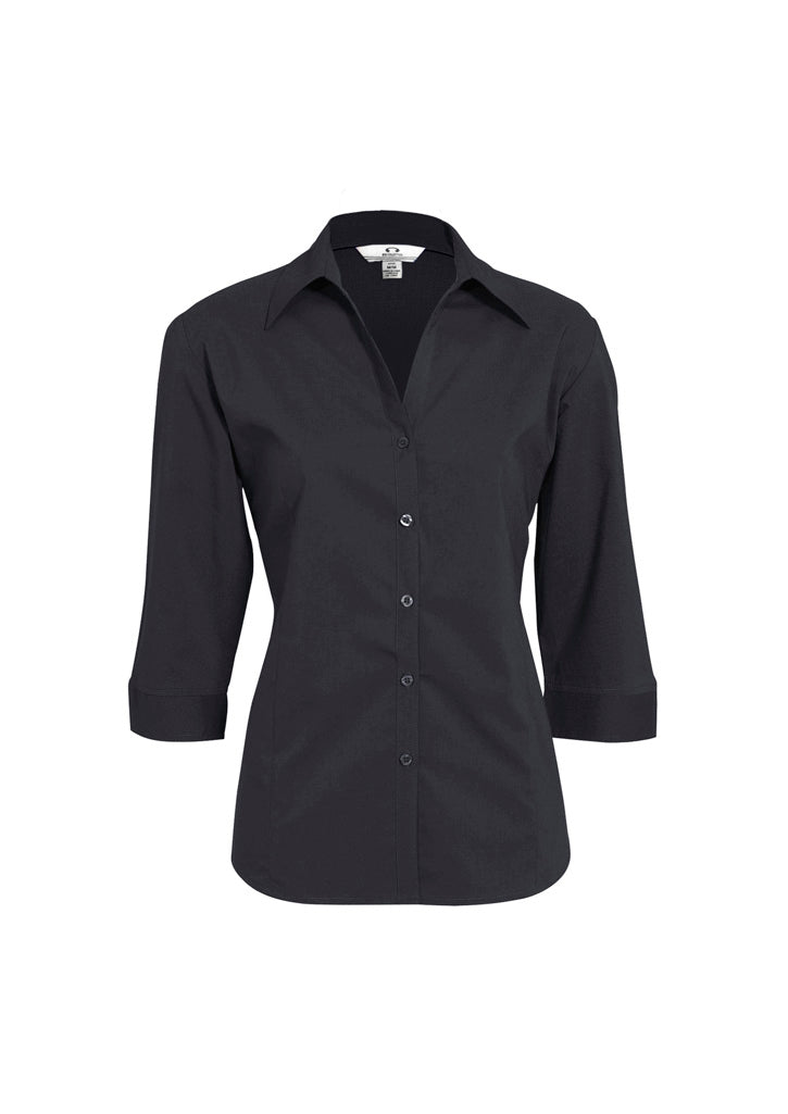 Biz Collection Womens Metro 3/4 Sleeve Shirt LB7300