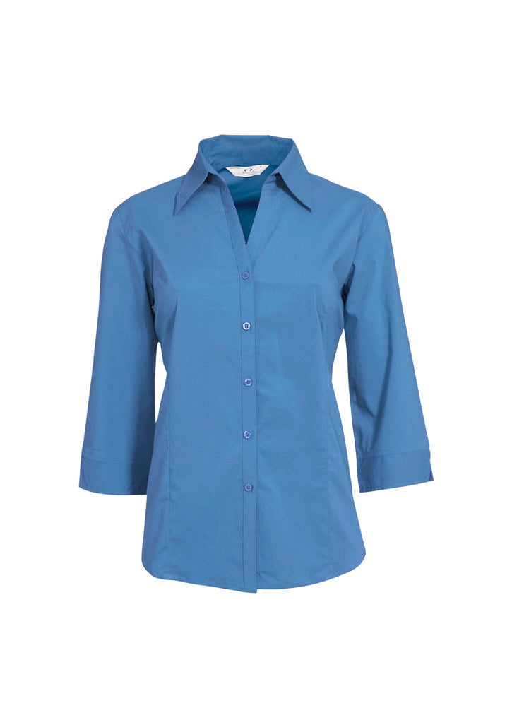 Biz Collection Womens Metro 3/4 Sleeve Shirt LB7300