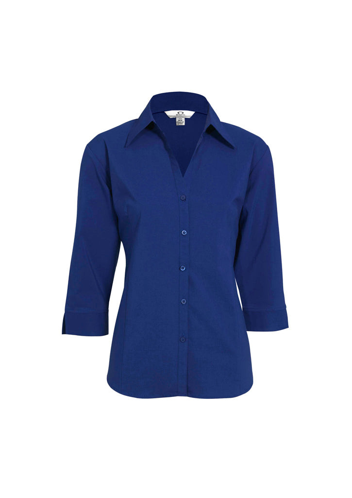 Biz Collection Womens Metro 3/4 Sleeve Shirt LB7300
