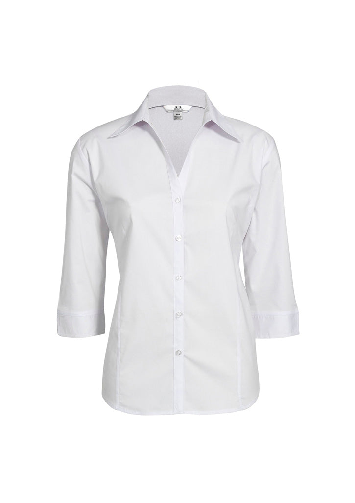 Biz Collection Womens Metro 3/4 Sleeve Shirt LB7300