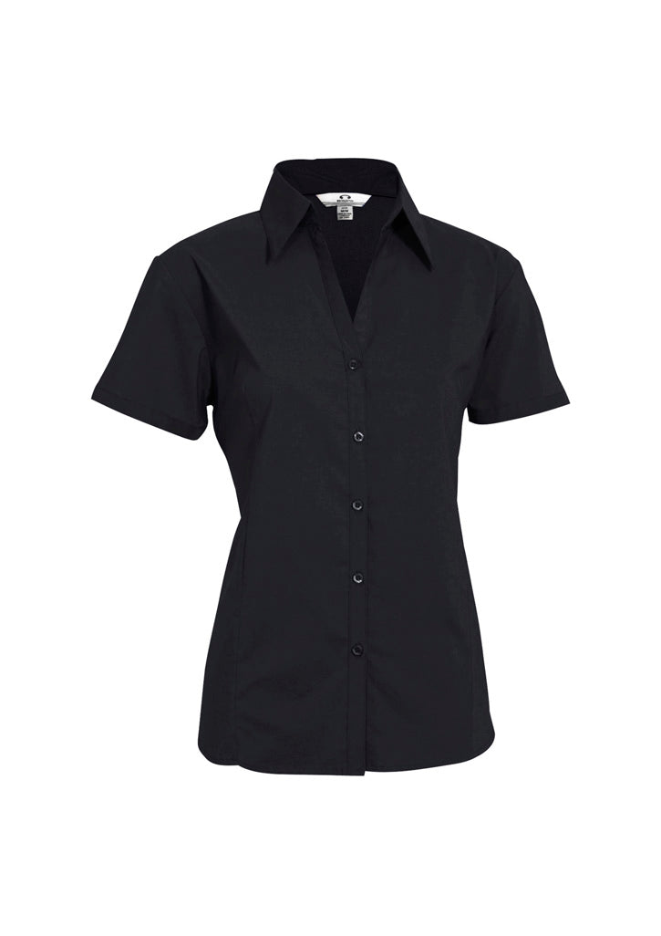 Biz Collection Womens Metro Short Sleeve Shirt LB7301