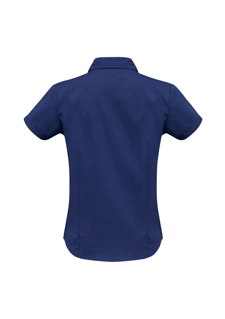 Biz Collection Womens Metro Short Sleeve Shirt LB7301