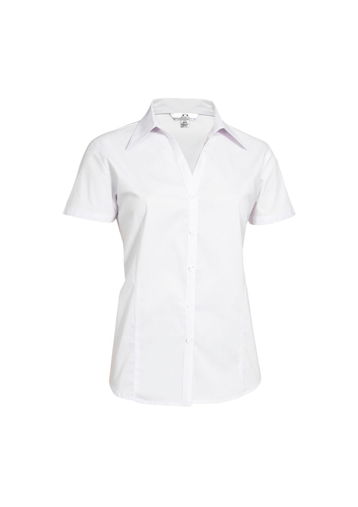 Biz Collection Womens Metro Short Sleeve Shirt LB7301