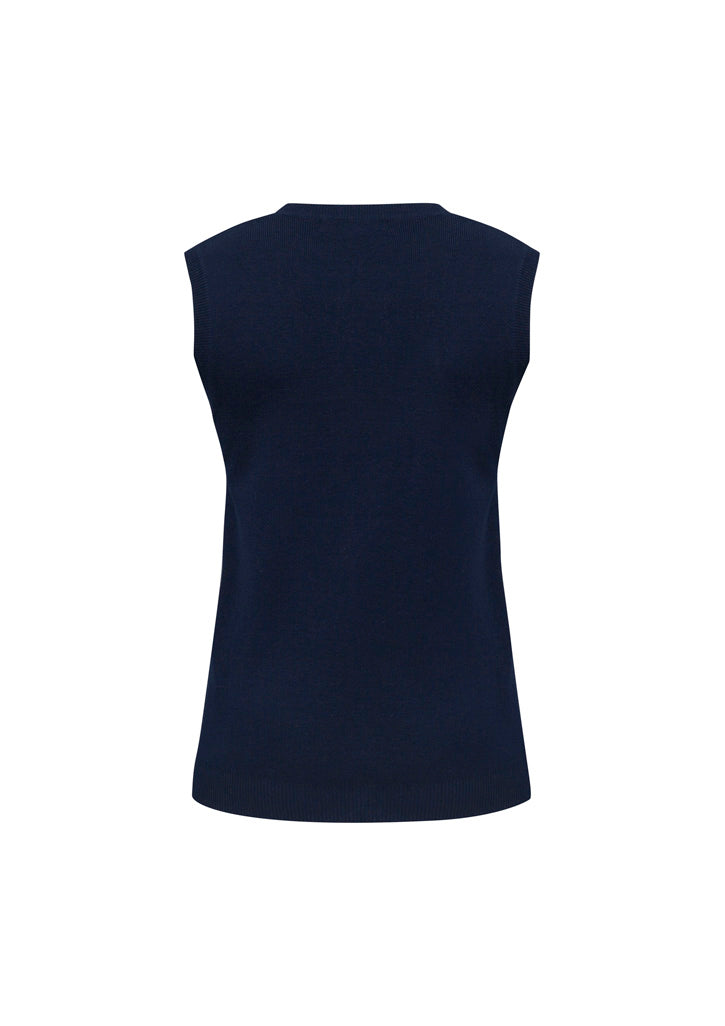 Biz Collection Womens V-Neck Knit Vest LV3504