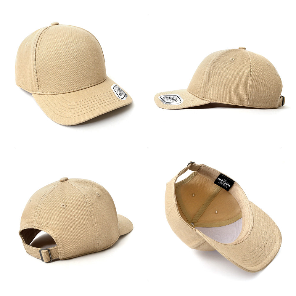 Grace Collection OG221 Seamless Front Premium Heavy Cotton Cap