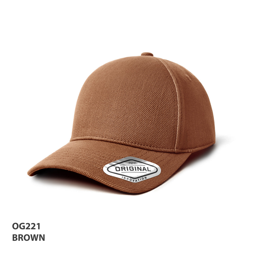 Grace Collection OG221 Seamless Front Premium Heavy Cotton Cap